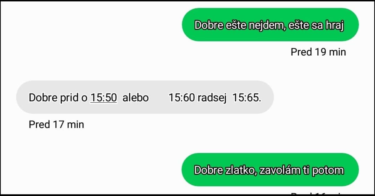 FunSMS: Písala dcére, že ide pre ňu do družiny. Ona nechcela. Má na to dôvod!