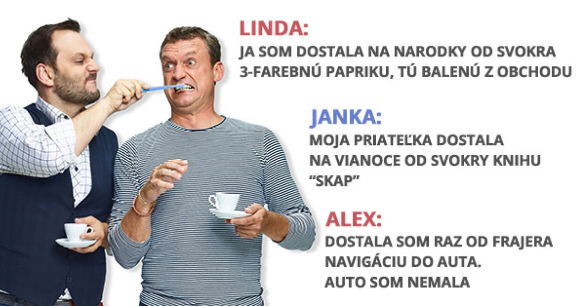 NAJHORŠIE DARČEKY, aké ste kedy dostali!