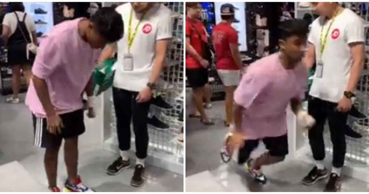 Z obchodu vybehol bez zaplatenia! Potom urobil niečo, vďaka čomu je toto video hitom internetu