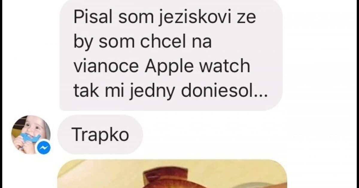 Laci chcel od Ježiška nové Apple Watch. Tak mu ich priniesol!
