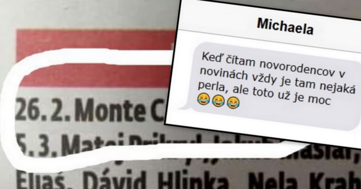 Miška si čítala novorodencov v Leviciach. Toto meno je viac než zvučné!