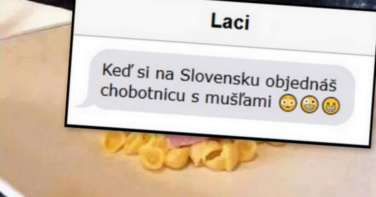 Laci si objednal dary mora – chobotnicu s mušľami: "Doniesli mi toto!"