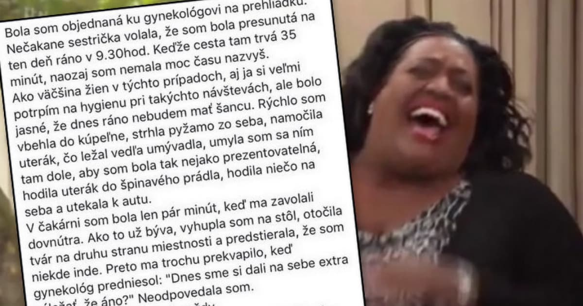 Ten pocit, keď sa gynekológ počas prehliadky opýta: „Dnes ste si dali extra záležať, že?“