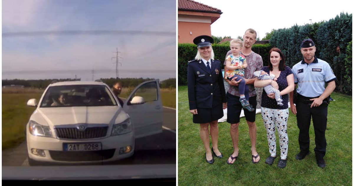 Českí policajti zažili netradičnú službu. Takto pomohli rodiacej mamičke