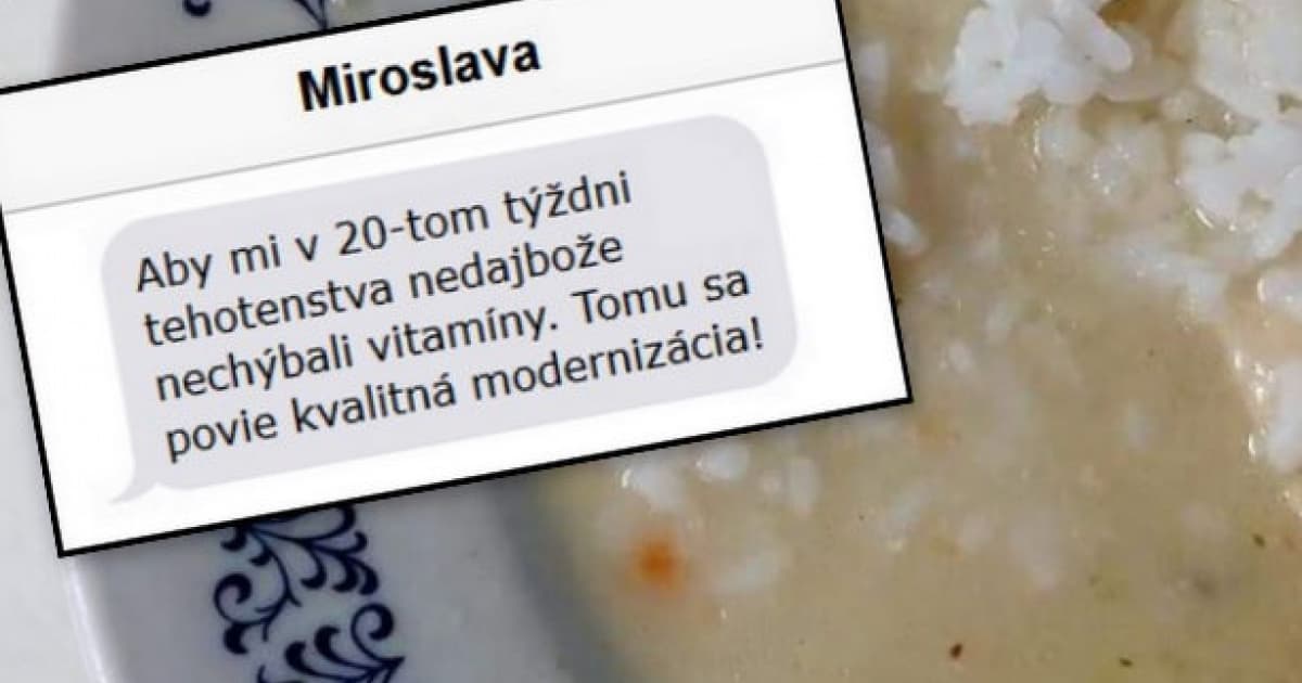 Tehotná Mirka si našla v nemocničnom obede špeciálnu prísadu