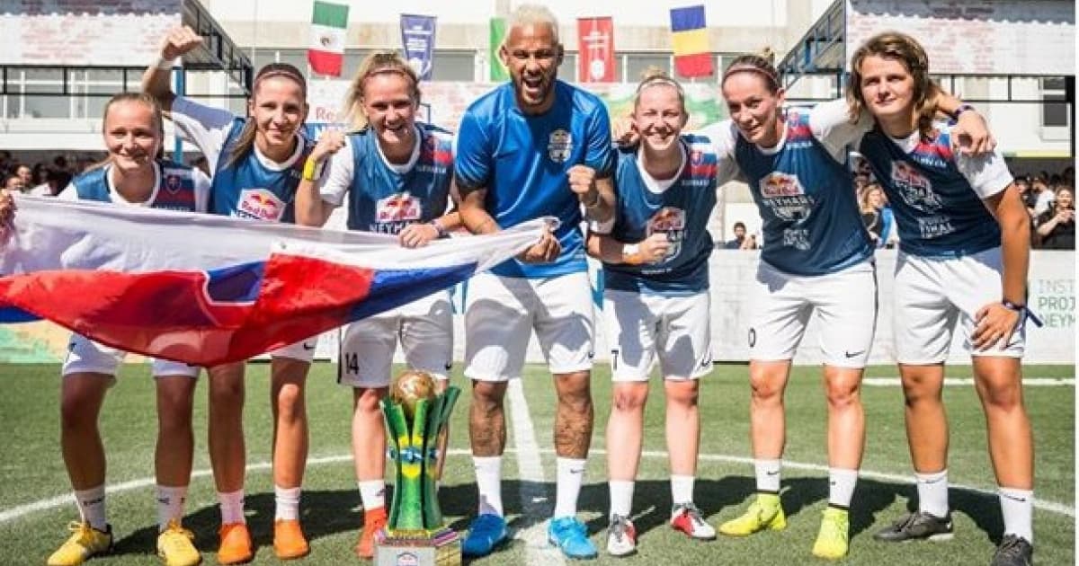 Slovenky vyhrali futbalový turnaj v Brazílii a zahrali si proti Neymarovi