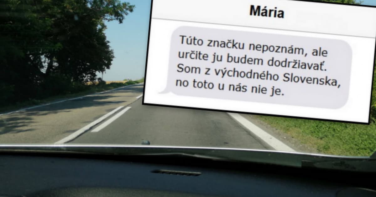 Na ceste z Vrábel do Nitry sa objavila záhadná značka