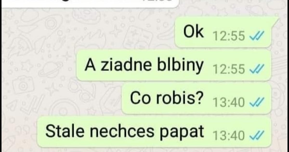 Zuzana: „Keď si píšem s dcérou. 8 ročnou druháčkou.“