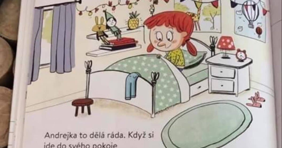 Táto česká kniha pre deti je podľa teba v poriadku?