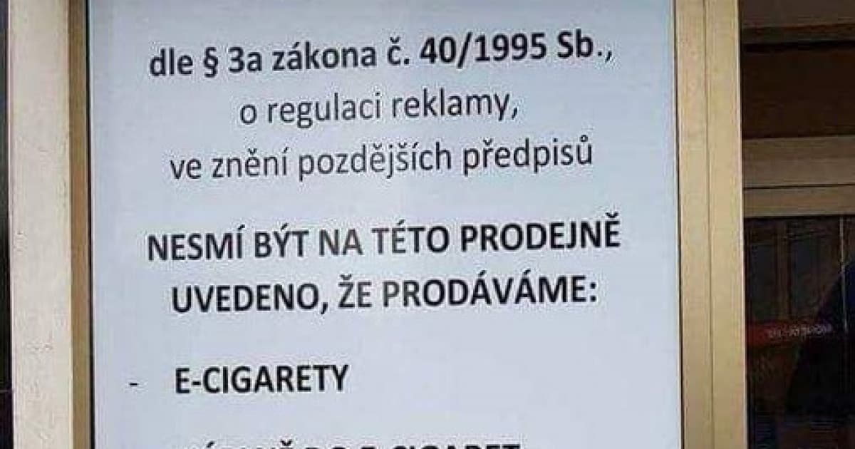 Zákon im zakázal reklamu na to, že predávajú cigarety. Tak sa vynašli!
