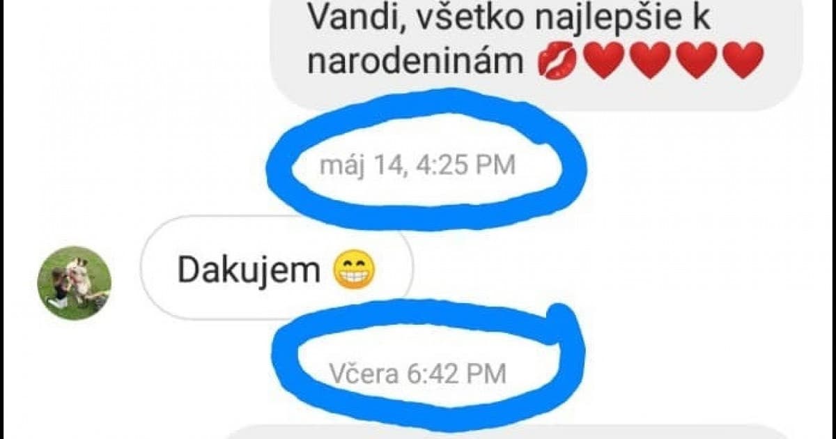 Minule odpísala po pol roku, tento rok si to poistili