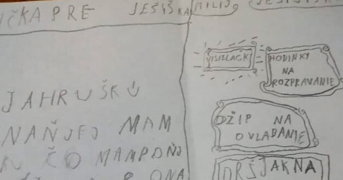 Už v novembri napísal list pre Ježiška. Dokonca mu zložil aj pesničku!