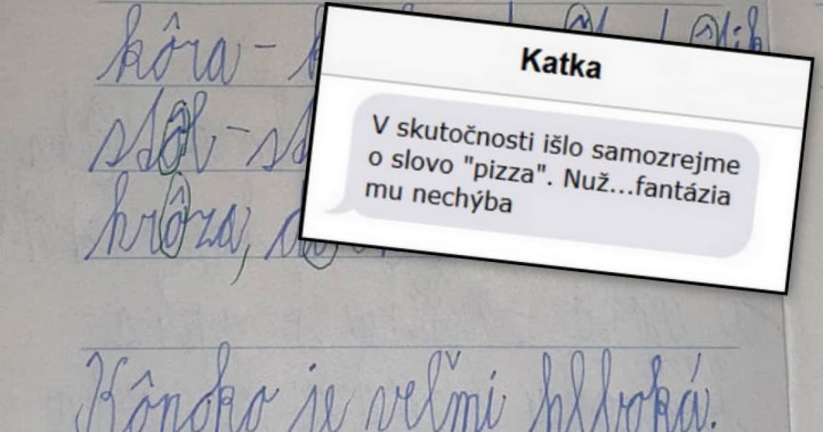 Mali si vymyslieť vety so slovami s ô. Najmä posledná veta pobavila!