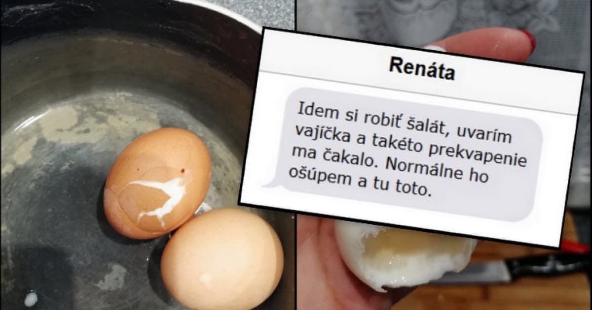 Renáta si uvarila vajíčka a neverila vlastným očiam. Znamenie?