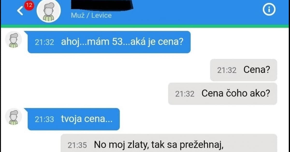 Tí dnešní muži sú na internete stále odvážnejší. Tohto si Jarmila podala