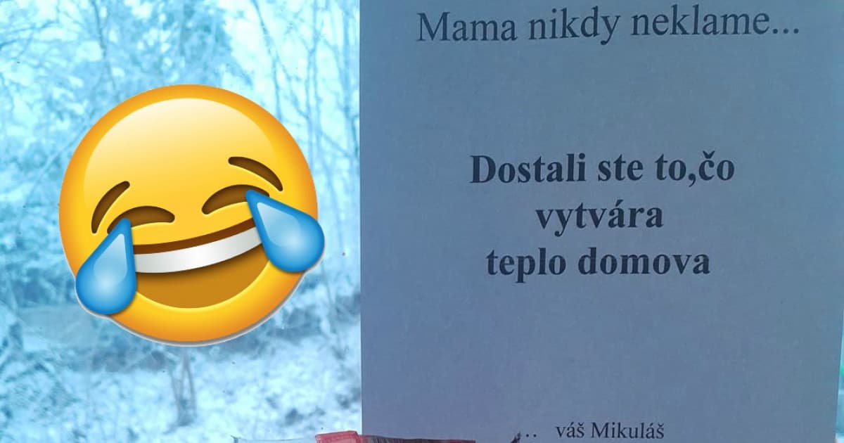 Miška si pre svoje deti pripravil naozaj netradičného Mikuláša