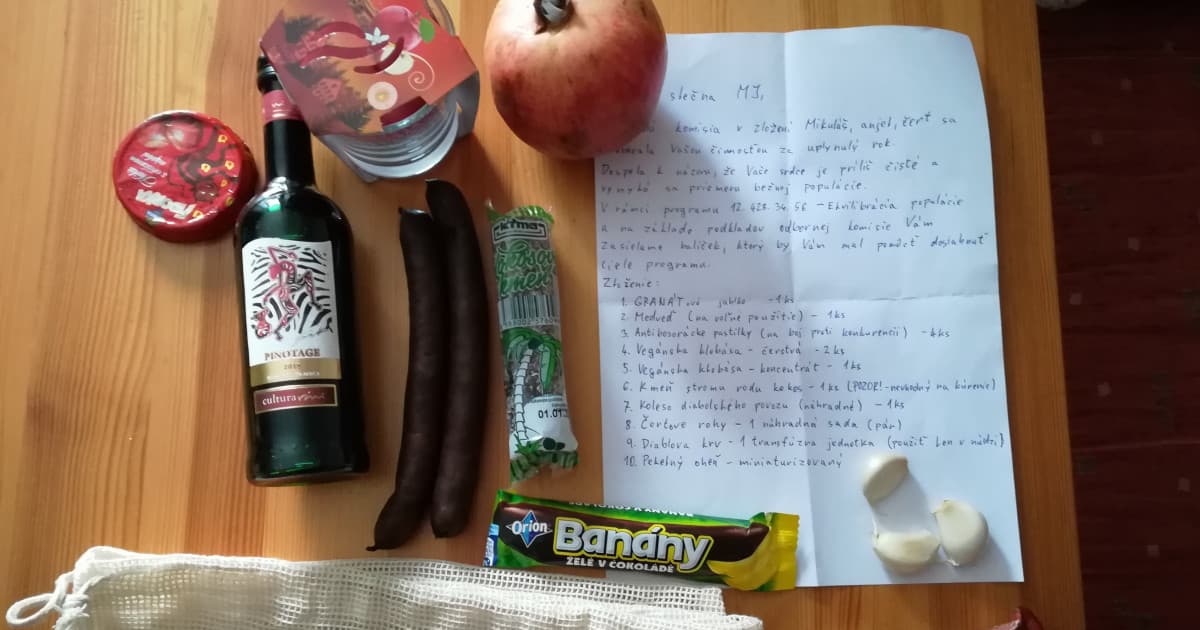 Dostala naozaj špeciálneho Mikuláša. Aj so sprievodným listom!