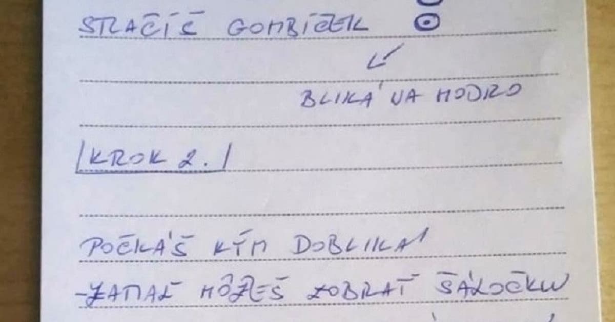 Zuzka svojmu mužovi napísala podrobný návod ako uvariť kávu