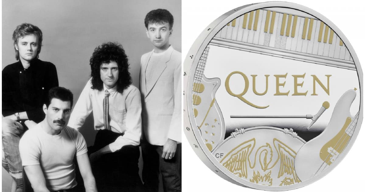 Obrovská pocta pre skupinu Queen! Stala sa prvou kapelou zobrazenou na minci