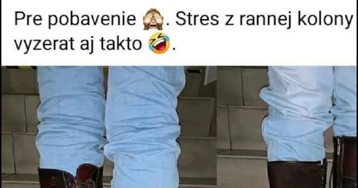 Ráno prišla do práce a zistila, čo si vlastne obula. Ranné mešuge?!