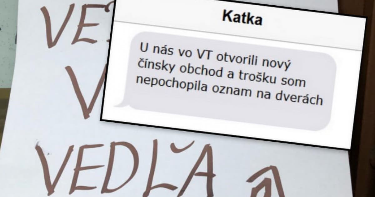 Ten pocit, keď vo Vranove otvoria nový čínsky obchod