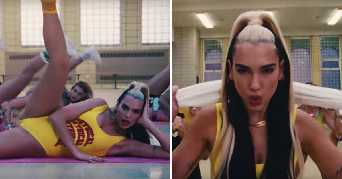 Dua Lipa zverejnila najsexy klip svojej kariéry! Predviedla sa v ňom ako sporo odetá trénerka