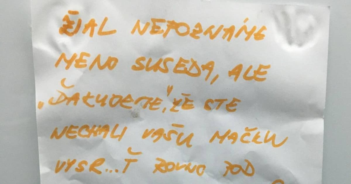 O koronavíruse už aj odkazy vo výťahoch. Tento je o susedovej mačke!