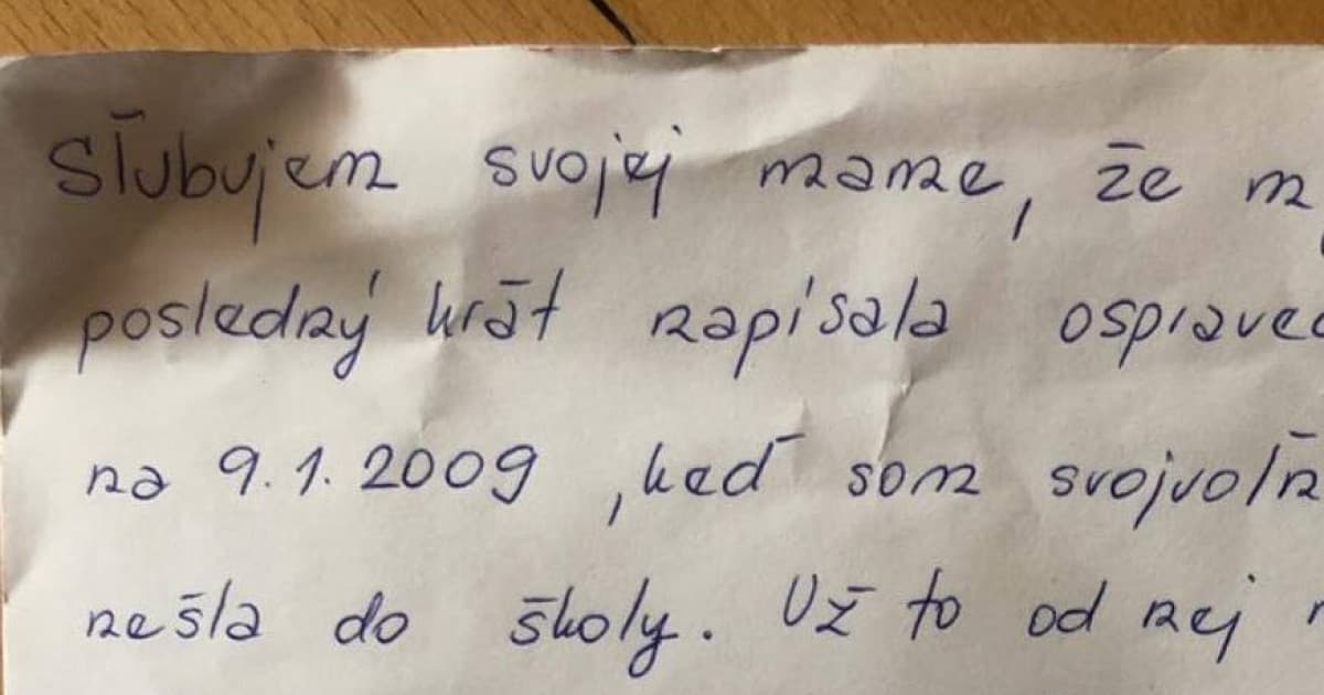 Pri upratovaní našla „zmluvu“, ktorú pred 11 rokmi donútila podpísať svoju dcéru