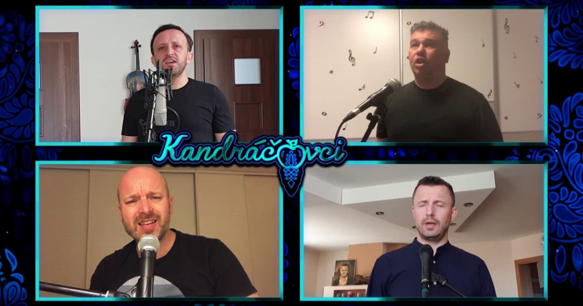 Kandráčovci prespievali známu ruskú pieseň. Novinkou "Na horách" Slovákom posielajú silu a nádej
