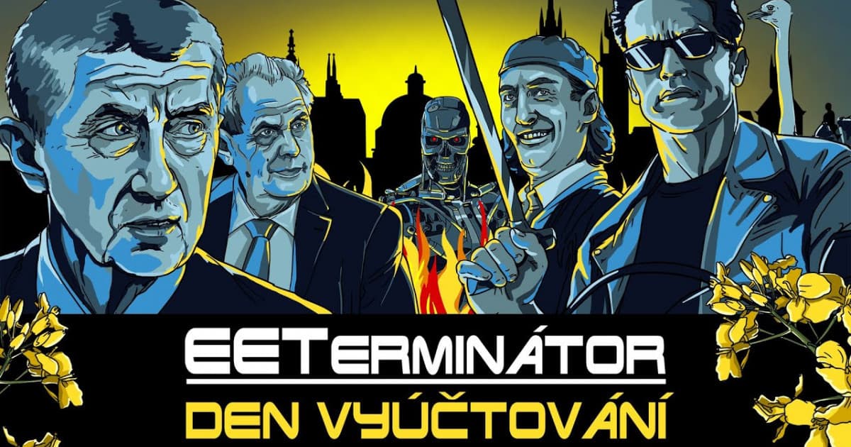 Zeman, Bohuš, Babiš a Terminátor v jednom videu! Ich napínavý spoločný príbeh je v Čechách hitom internetu