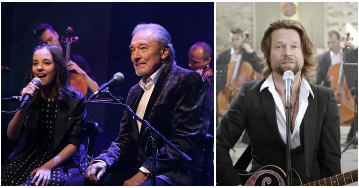 Frontman skupiny Kryštof vzdal hold Karlovi Gottovi. Uprostred kostola emotívne zaspieval jeho hit Srdce nehasnou