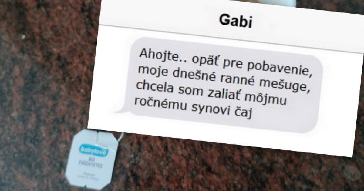 Gabika je doma na materskej. Mala ťažké ráno. Stretlo ju mešuge!