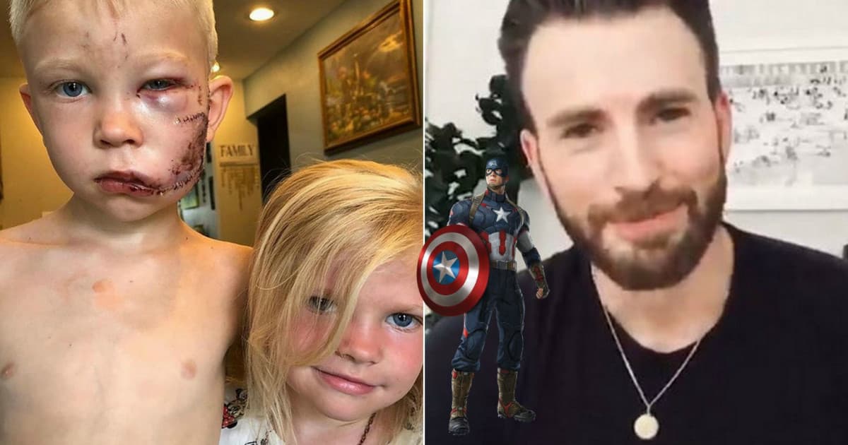 Malý hrdina, ktorý zachránil svoju sestru, dostal video od Kapitána Ameriku!
