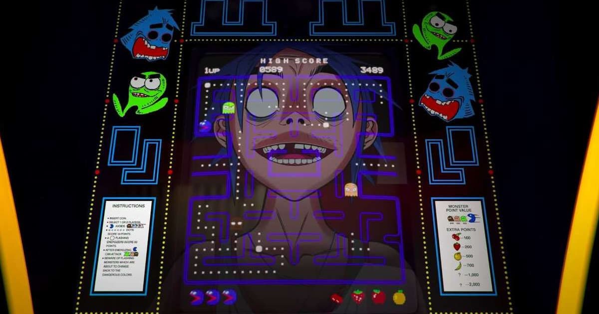 Novinka od Gorillaz poteší každého fanúšika Pac-Mana. Kapela klipom oslávila 40. výročie ikonickej arkádovky