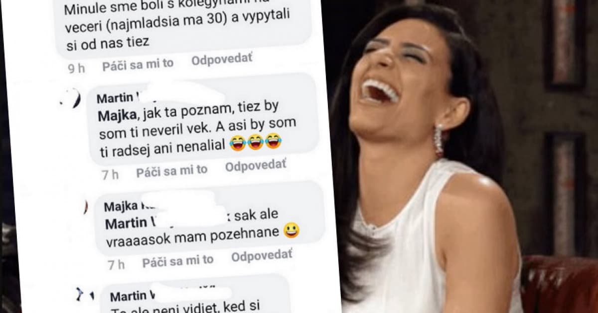 Málokto jej verí, koľko má skutočne rokov. Potom jej však napísal známy!