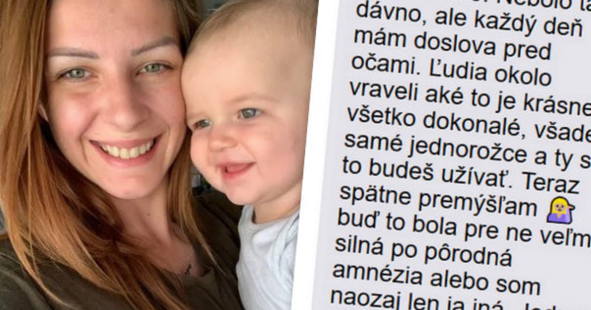 Slovenka a jej krásny text o rodičovstve: „Keď si kúpiš kolagén a vlasy rastú tvojmu dieťaťu“