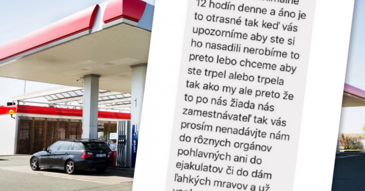 Slovenský pumpár Laco posiela odkaz: „My nemôžeme za to, že musíte mať rúška!“