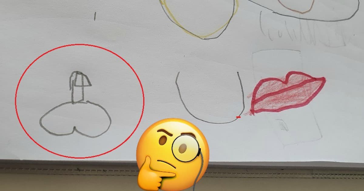 Mal nakresliť dva obrázky k daným písmenám. Na písmeno U nakresli ústa a TOTO!