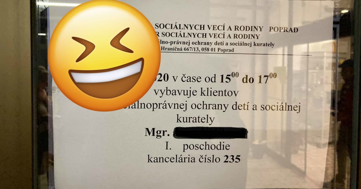 Úrad práce v Poprade vyvesil nový oznam. Niečo tam však nesedí!