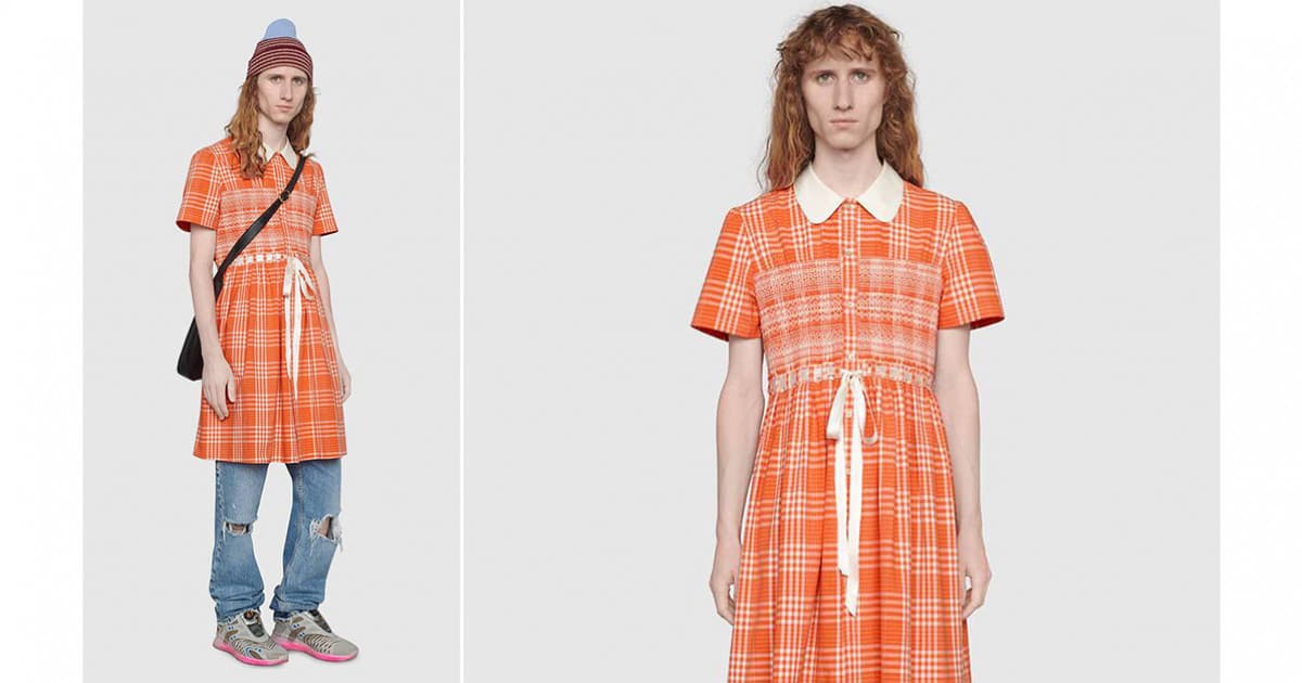 Gucci predáva šaty pre mužov za 2200 €. Chce tak zbúrať „toxické stereotypy o pohlaví“