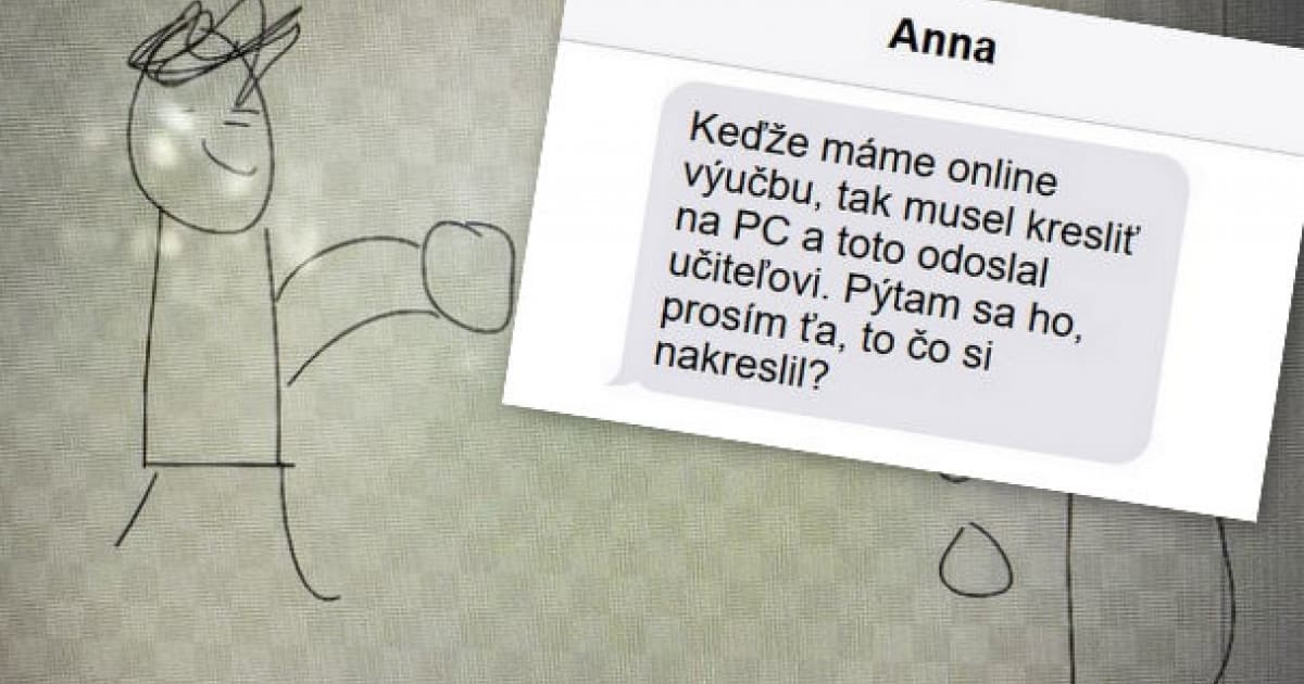 Jej syn mal na telesnú nakresliť obrázok: „No, akademický maliar z neho nebude!“