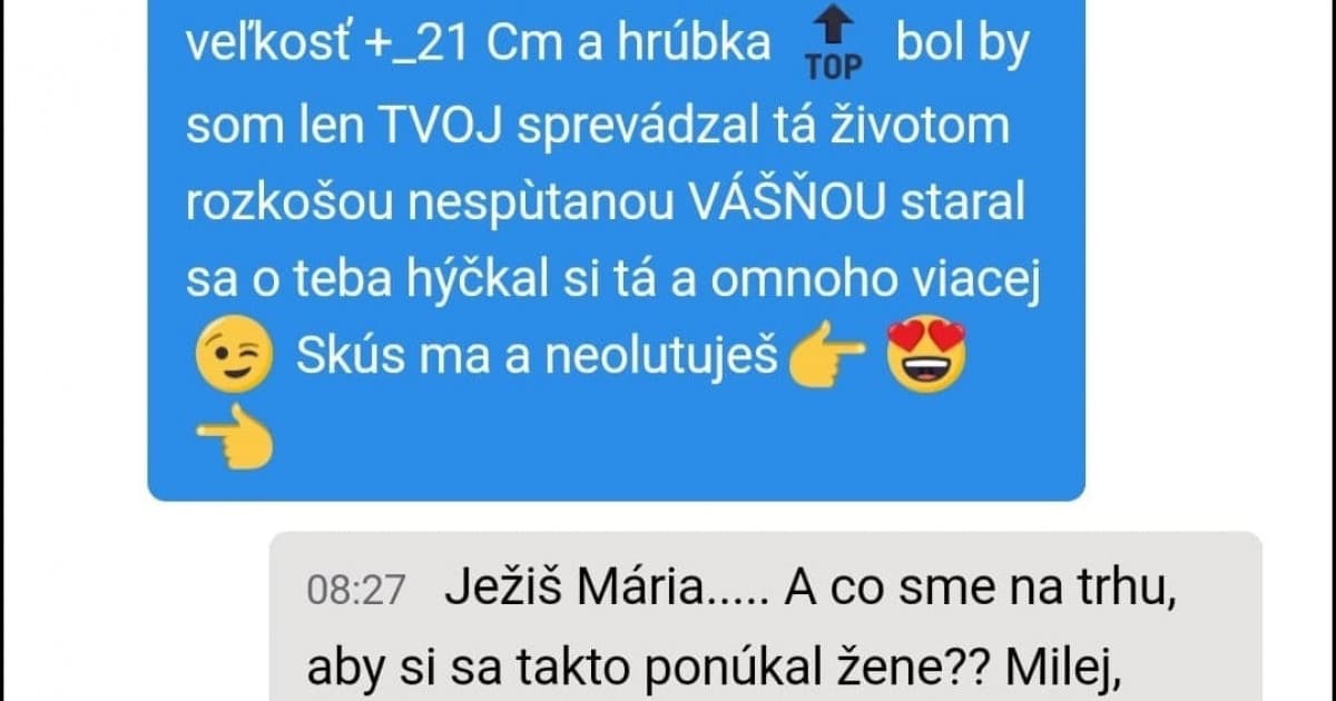 Takto to dopadne, keď mladý zajačik píše zrelej žene: „Skús ma a neoľutuješ!“