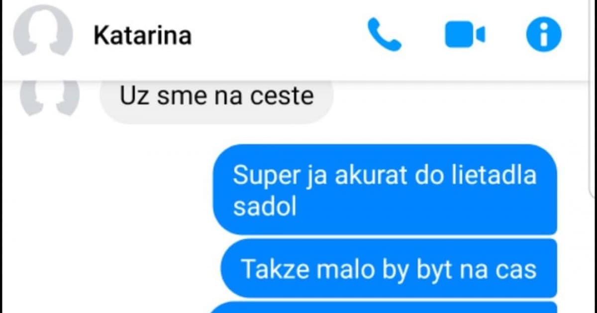 Keď išla dcéra s manželom pre syna na letisko do Bratislavy