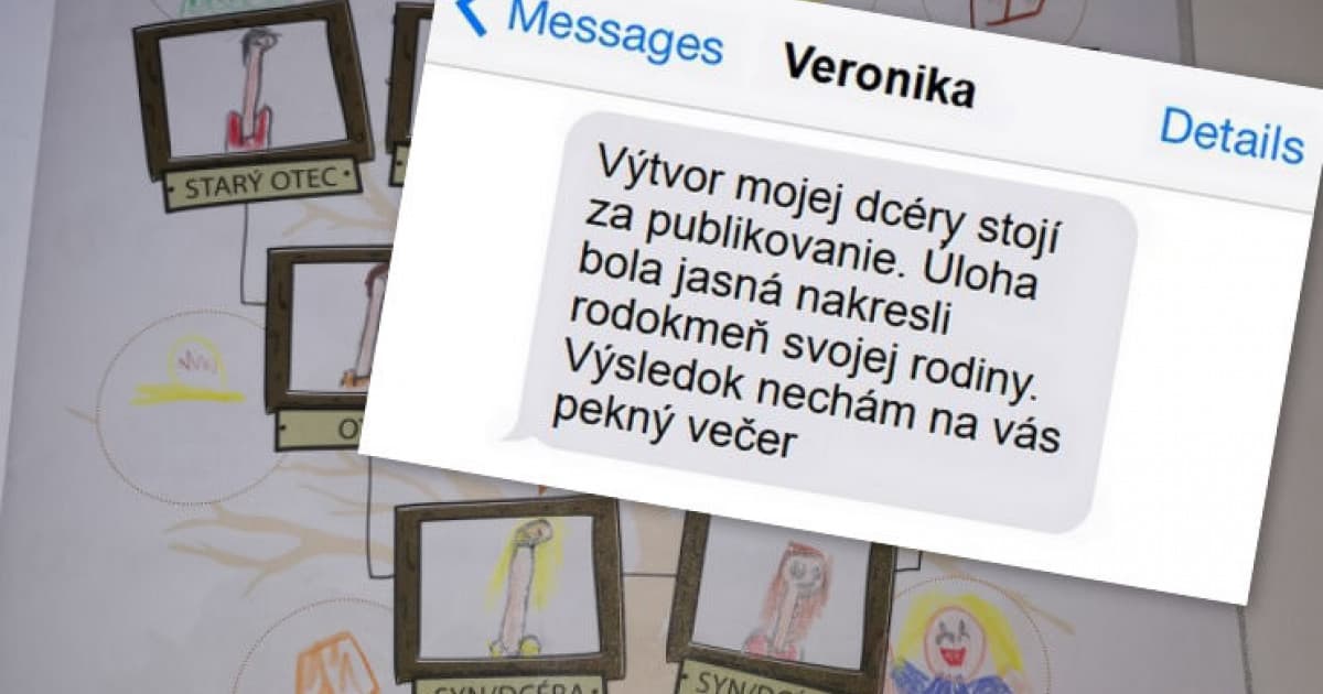 Dcéra mala nakresliť rodokmeň svojej rodiny: „To stojí za publikovanie!“