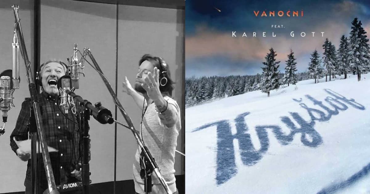 Vianočné prekvapenie Karla Gotta je tu! Vypočuj si jeho pieseň "Vánoční", na ktorej spolupracoval s kapelou Kryštof
