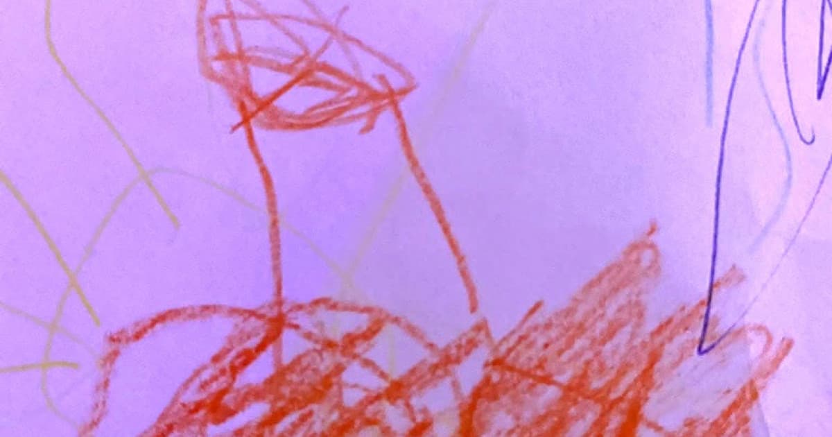 Od trojročnej susedy dostala obrázok. Nevedela či sa má tešiť, alebo nie...