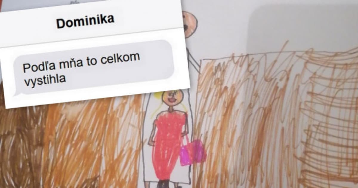 Mali nakresliť, čo videli v kostole na Mikuláša: „Toto je obrázok mojej dcéry“