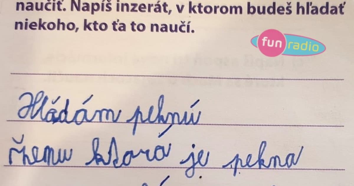 Tretiak presne vie, čo chce. Hľadá ženu, ktorá varí guláš a má veľké...