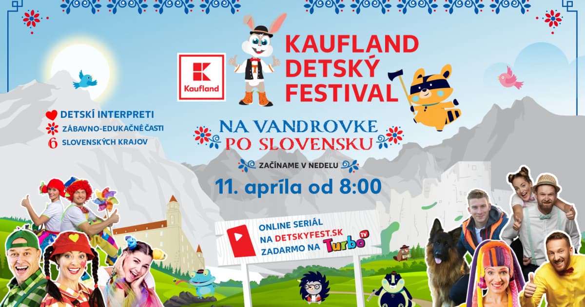 NA VANDROVKE PO SLOVENSKU - nenechaj si ujsť zábavno-edukačný seriál o kráse našich regiónov pre deti aj rodičov
