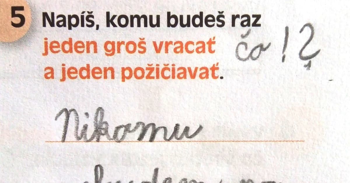 Má 8 rokov a úplne jasný postoj pri otázke financií